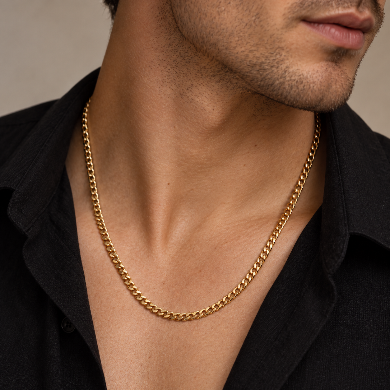 Collana - 18 carati Oro giallo - Made in Italy - HandMade