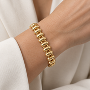 Bracciale - 18 carati Oro giallo - Made in Italy