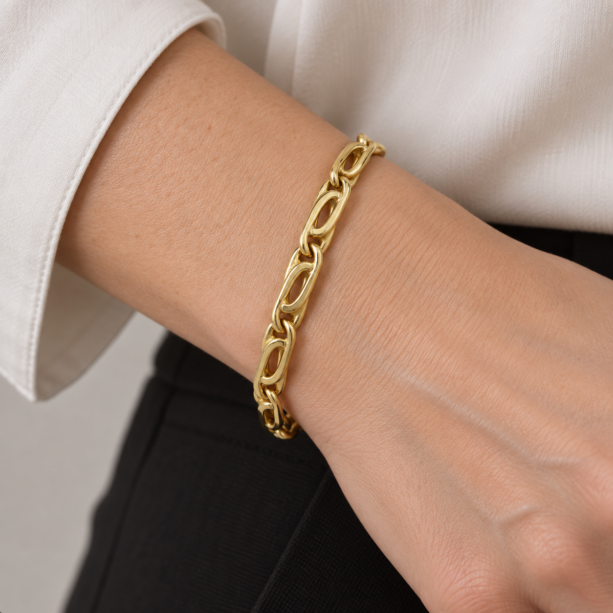 Bracciale - 18 carati Oro giallo - Made in Italy - HandMade