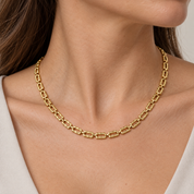 Collana - 18 carati Oro giallo - Made in Italy - HandMade