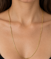 Collana - 18 carati Oro giallo - Made in Italy - HandMade