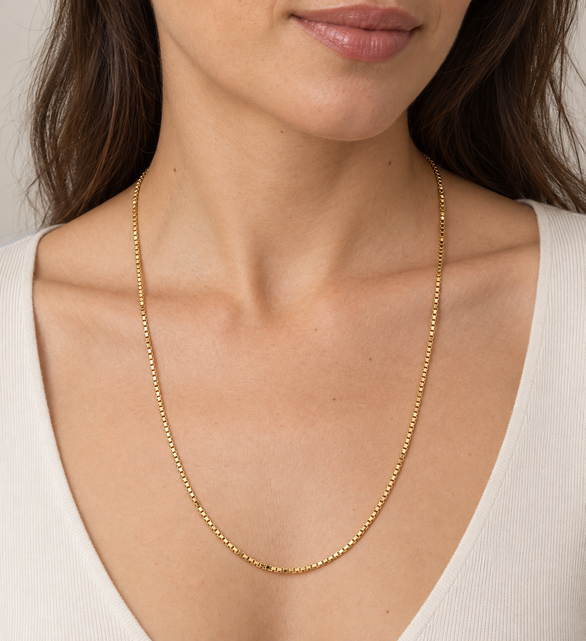 Collana - 18 carati Oro giallo - Made in Italy - HandMade