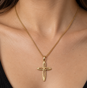 Necklace - 18 carat Yellow gold - Made in Italy - Handmade
