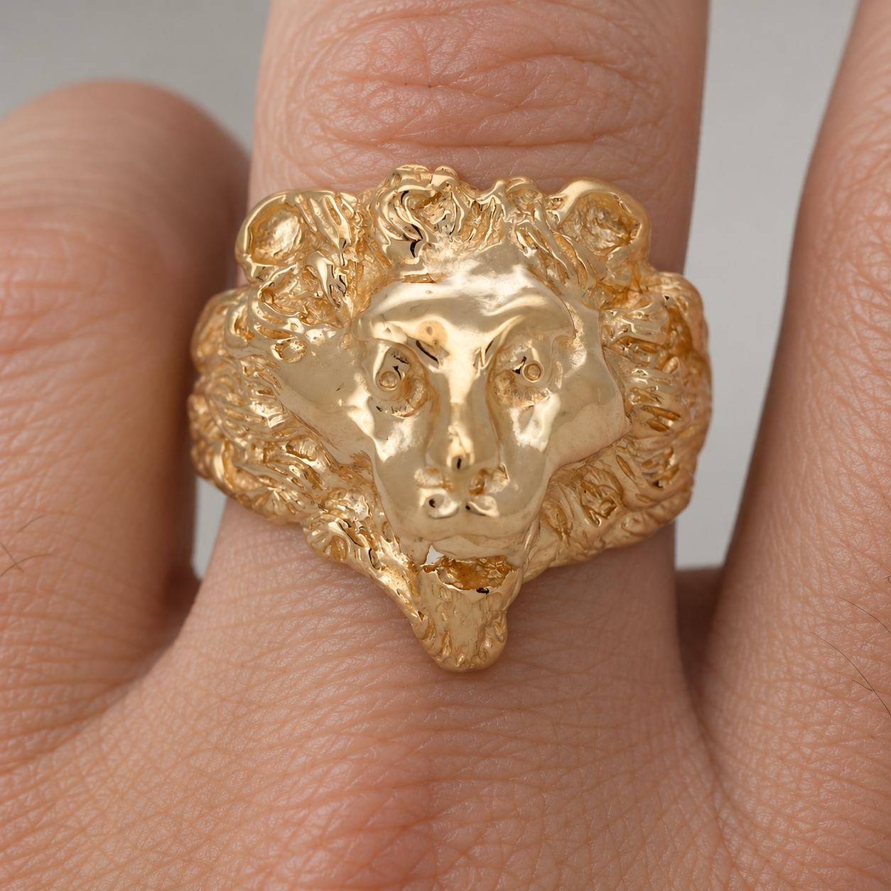 Ring - 18 karat yellow gold - Made in Italy - Handmade