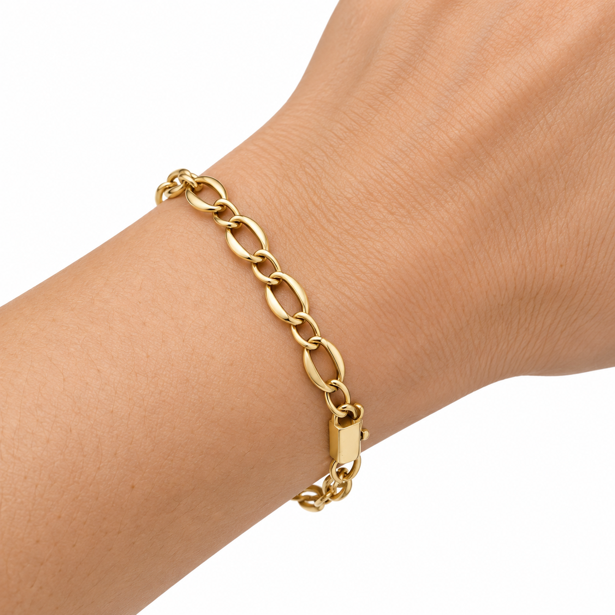 Bracciale - 18 carati Oro giallo - Made in Italy - Handmade