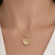 Collana con ciondolo - 18 carati Oro giallo