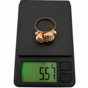Anello - 18 carati Oro rosa - Made in Italy - Handmade