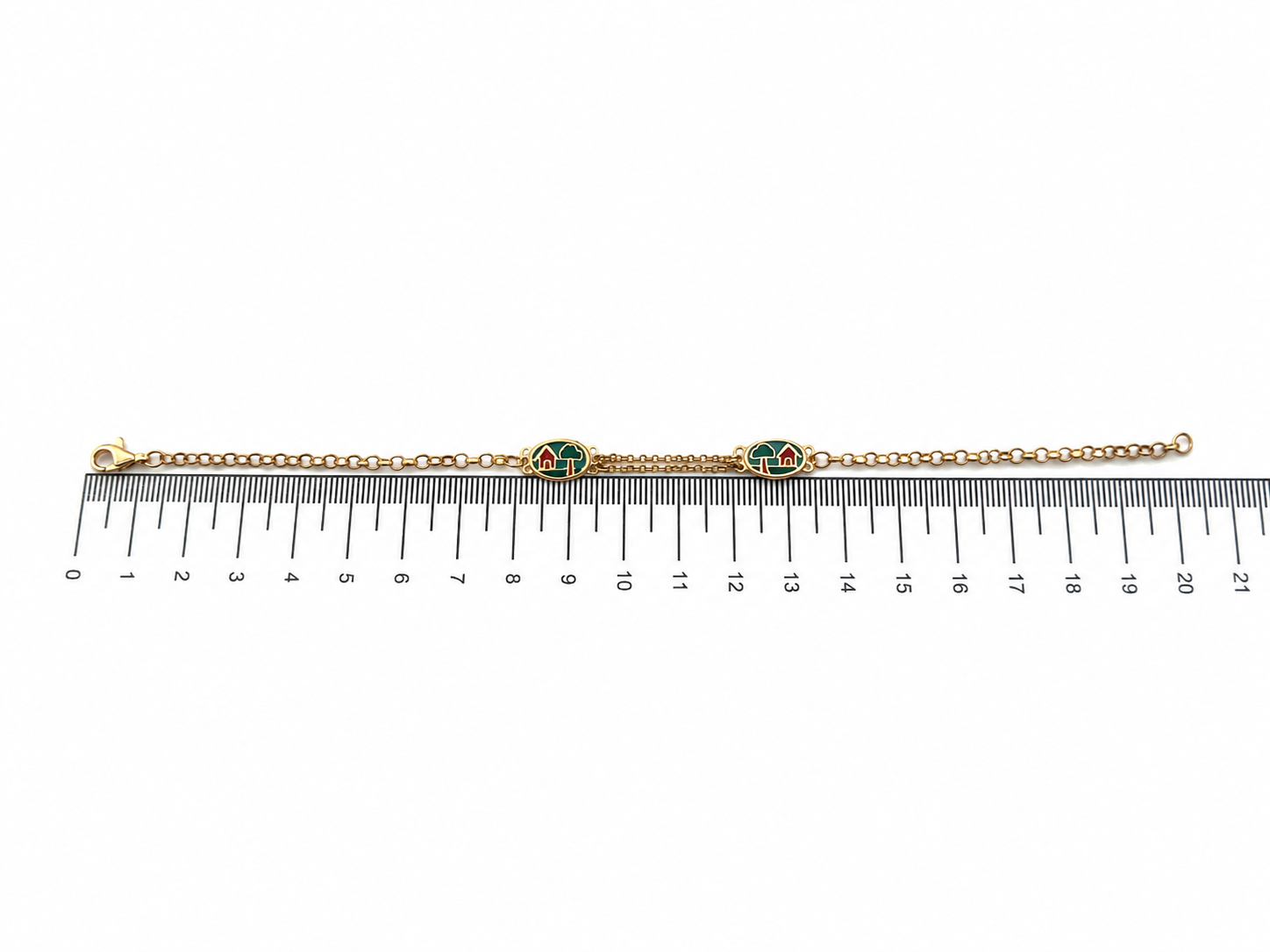 Bracciale - 18 carati Oro giallo - Handmade - Made in Italy