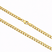 Collana - Oro giallo - Maglia groumette