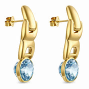 Orecchini - 18 carati Oro giallo - 16.00ct. tw. Topazio