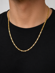 Collana - 18 carati Oro giallo, Oro bianco - Made in Italy - Handmade