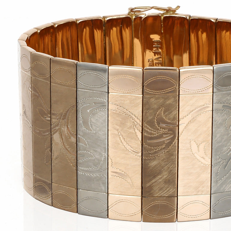 Bracciale - 18 carati Oro giallo, Oro bianco