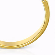 Anello - 18 carati Oro bianco, Oro giallo - 0.98ct. tw. Diamante (Naturale)