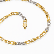 Bracciale - 18 carati Oro giallo, Oro bianco