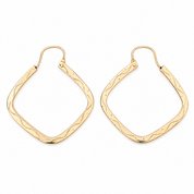 Orecchini - 18 carati Oro giallo - Made in Italy - HandMade
