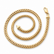 Collana - 18 carati Oro giallo - Made in Italy - Handmade