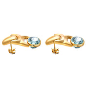 Orecchini - 18 carati Oro giallo - 16.00ct. tw. Topazio