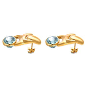 Orecchini - 18 carati Oro giallo - 16.00ct. tw. Topazio