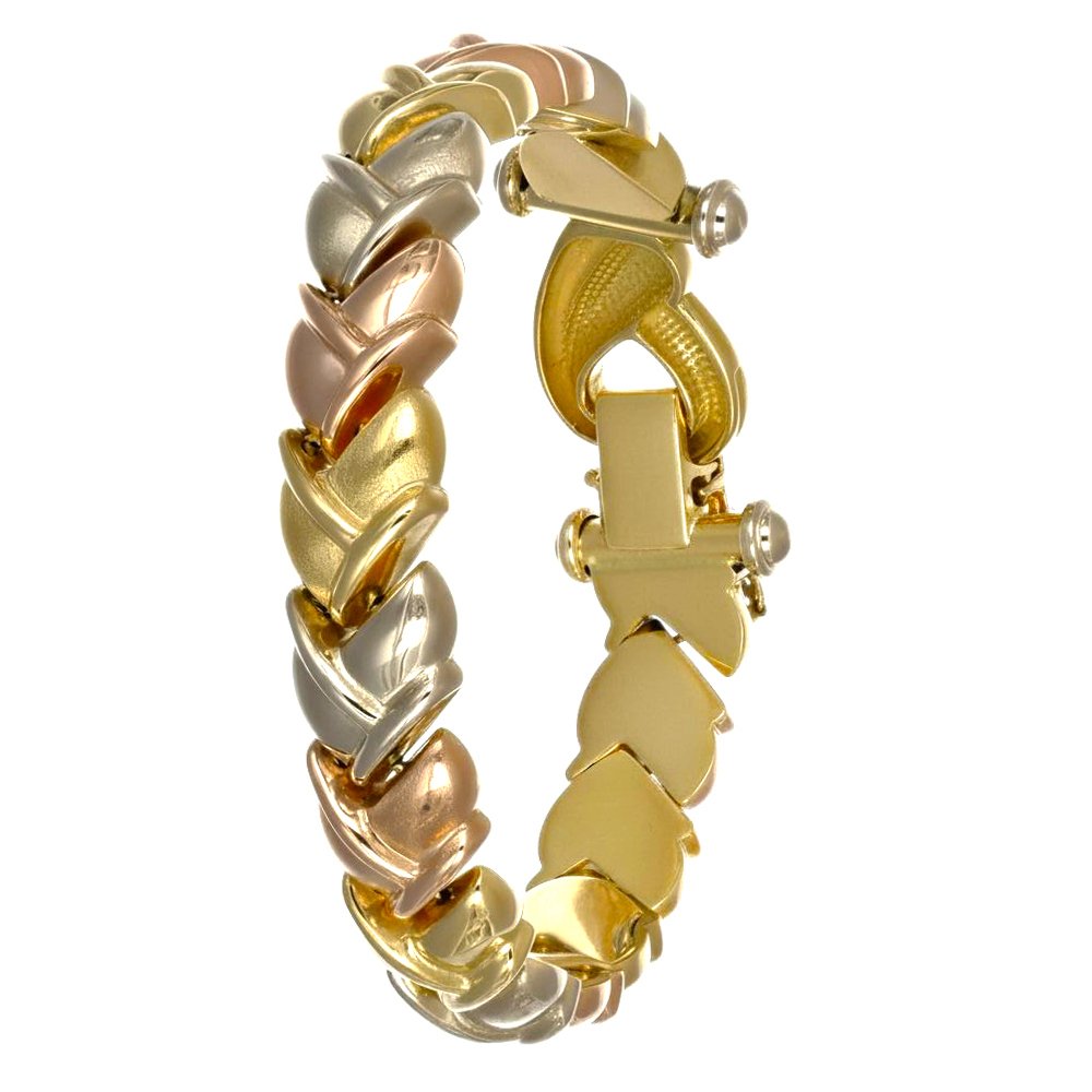 Bracciale in Oro giallo ,Oro Bianco ,Oro Rosa 18 carati &nbsp;