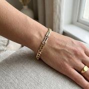 Bracciale - 18 carati Oro giallo - Made in Italy -Handmade