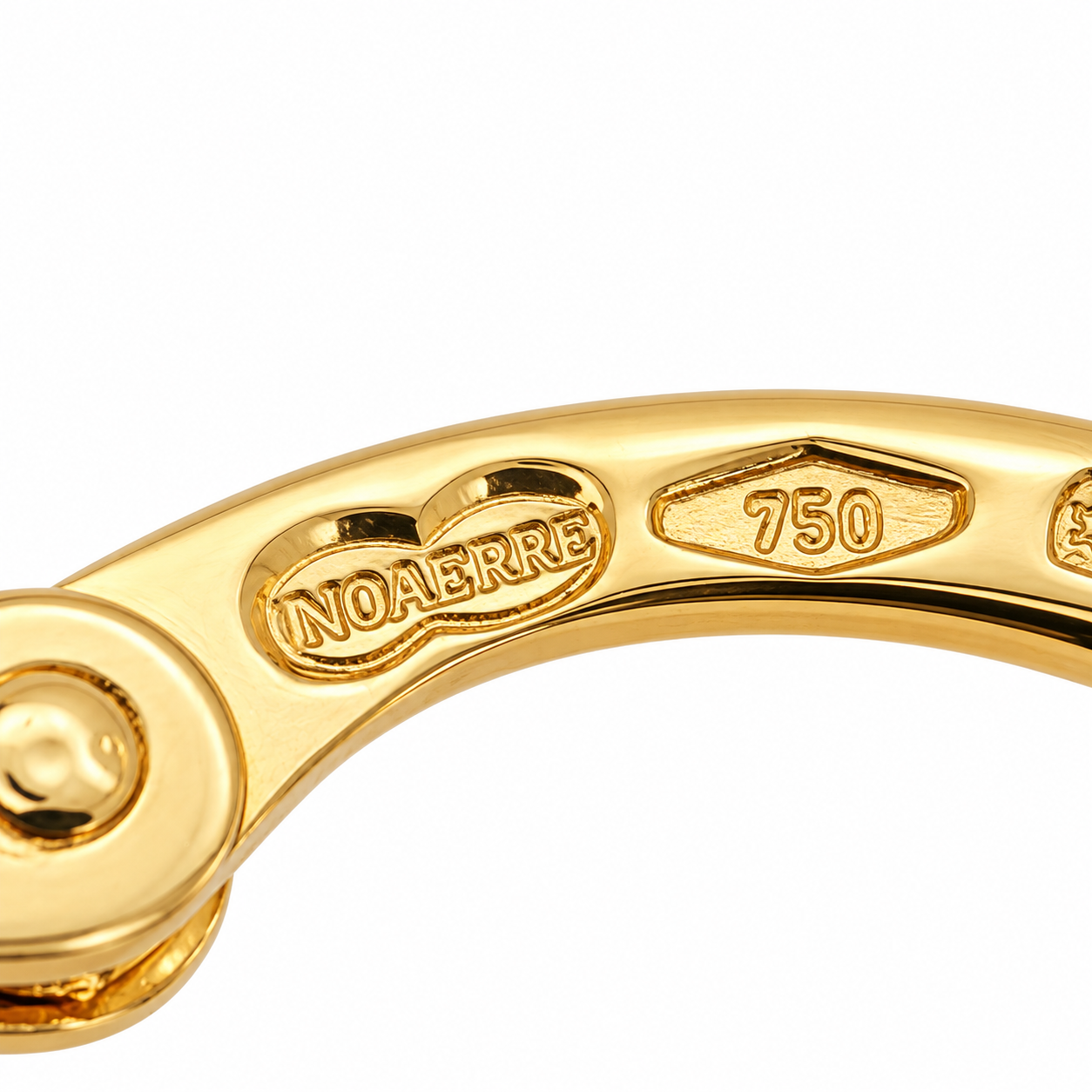 Orecchini - 18 carati Oro giallo - Made in Italy - Handmade