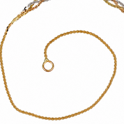 Collana - 18 carati Oro giallo, Oro bianco - Made in Italy - Handmade