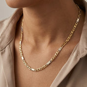 Collana - 18 carati Oro giallo, Oro bianco