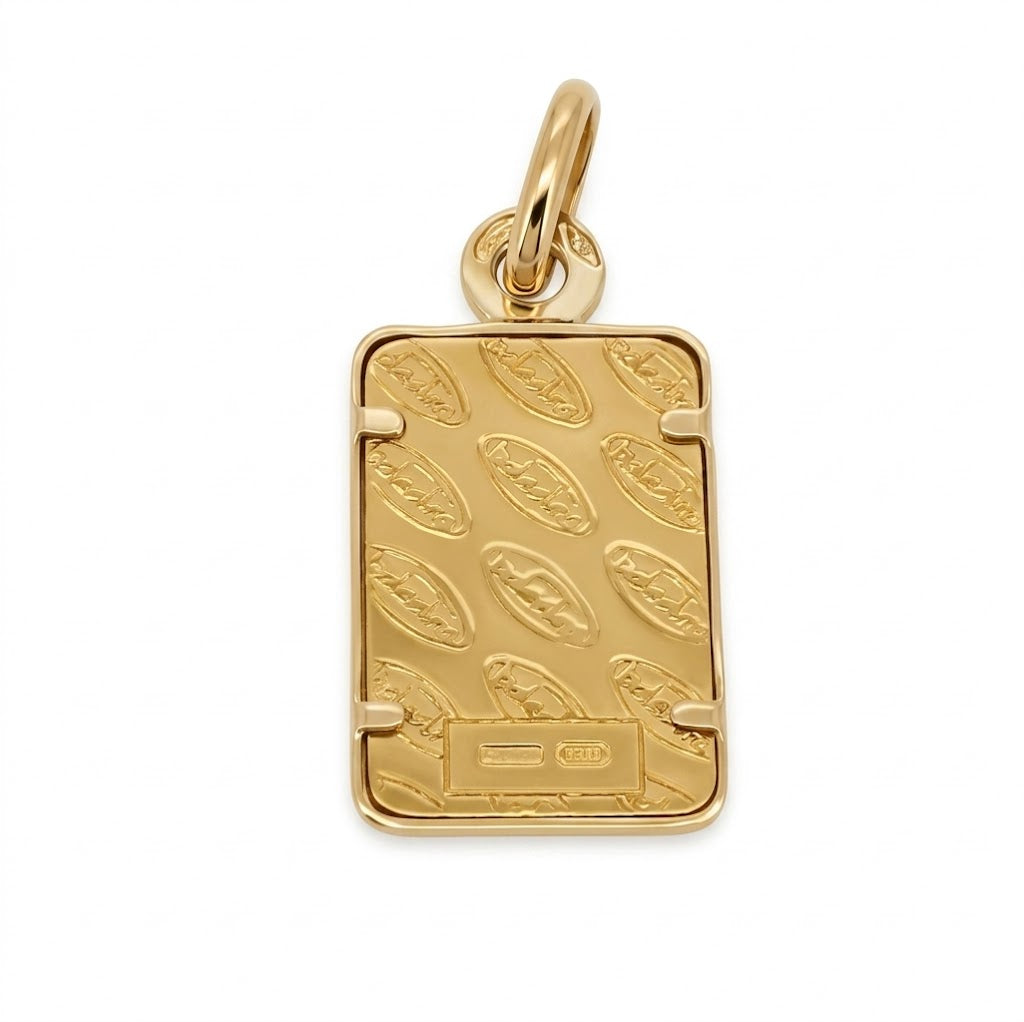 Ciondolo - 24 carati Oro giallo - Made in Italy - Handmade