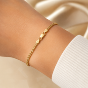 Bracciale - 18 carati Oro giallo - Made in Italy - Handmade