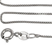 Collana con ciondolo - 18 carati Oro bianco - 0.07ct. tw. Diamante (Naturale)