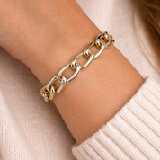 Bracciale - 18 carati Oro bianco, Oro giallo