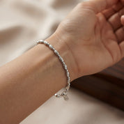 Bracciale - 18 carati Oro bianco - Made in Italy - Handmade