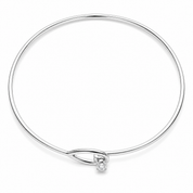 Bracciale - 18 carati Oro bianco - 0.12ct. tw. Diamante (Naturale) - Made in Italy - Handmade
