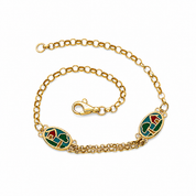 Bracciale - 18 carati Oro giallo - Handmade - Made in Italy