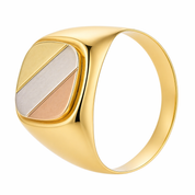 Anello - 18 carati Oro bianco, Oro rosa, Oro giallo