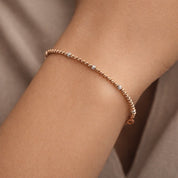 Bracciale - 18 carati Oro bianco, Oro rosa