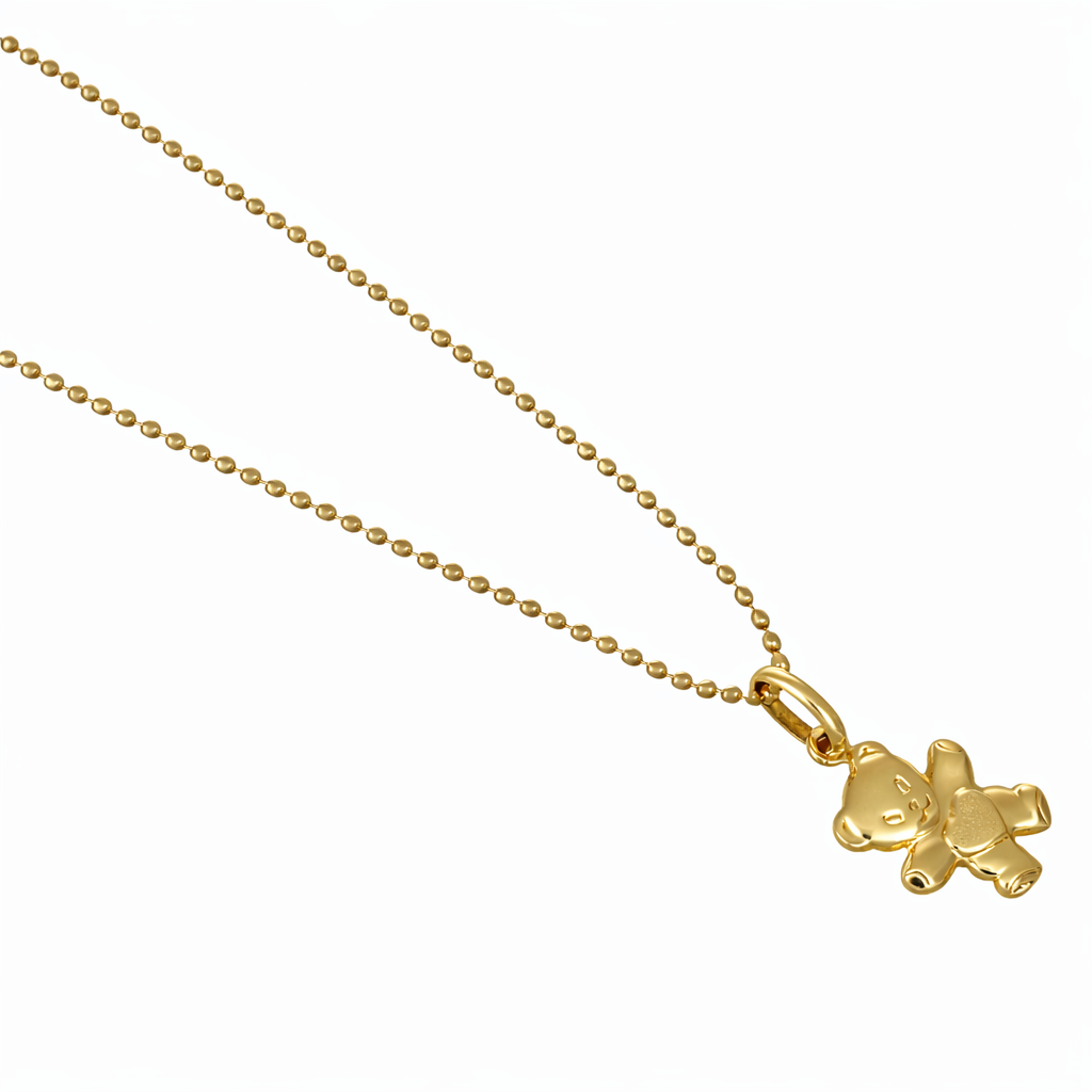 Collana con ciondolo - 18 carati Oro giallo