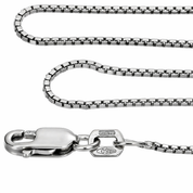 Collana con ciondolo - 18 carati Oro bianco - 0.36ct. tw. Diamante (Naturale)