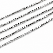 Collana - 18 carati Oro bianco - Made in Italy - Handmade