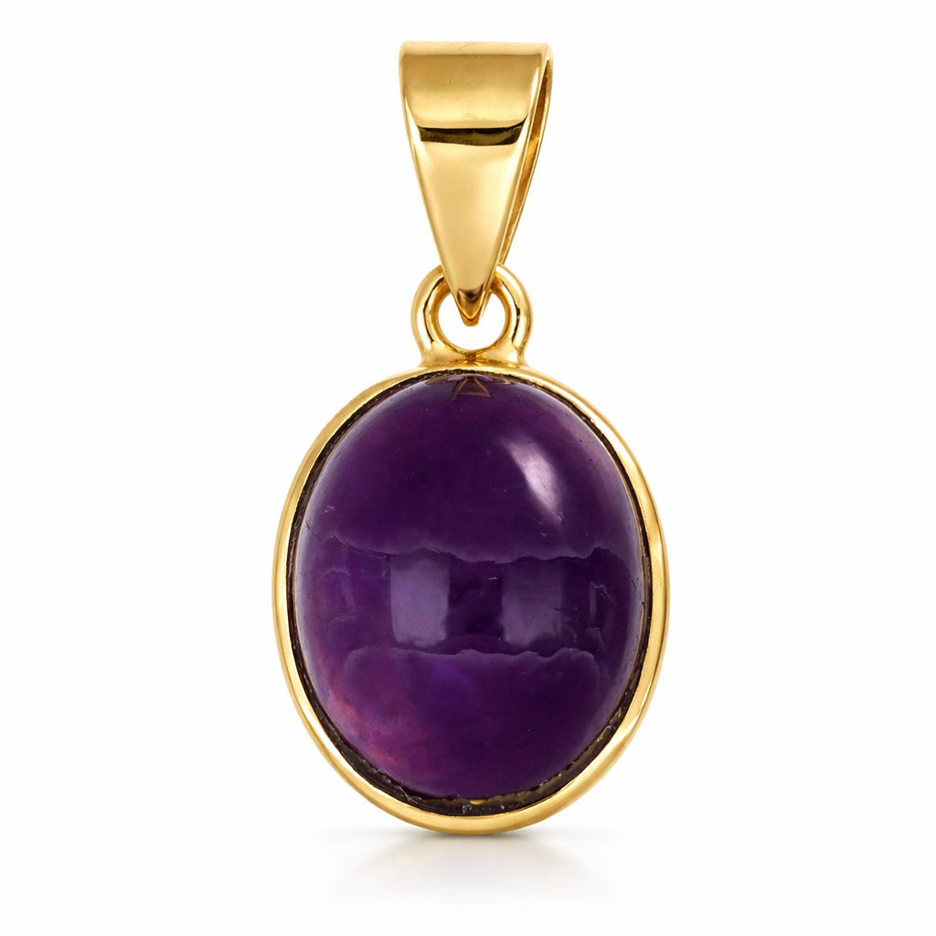 Ciondolo - 18 carati Oro giallo - 3.00ct. tw. Ametista