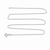 Collana - 18 carati Oro bianco - Made In Italy - Hand Made
