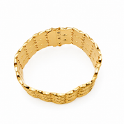 Bracciale - 18 carati Oro giallo - Handmade - Made in Italy