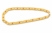 Collana - 18 carati Oro giallo - 1.60ct. tw. Rubino - Made in Italy - Handmade