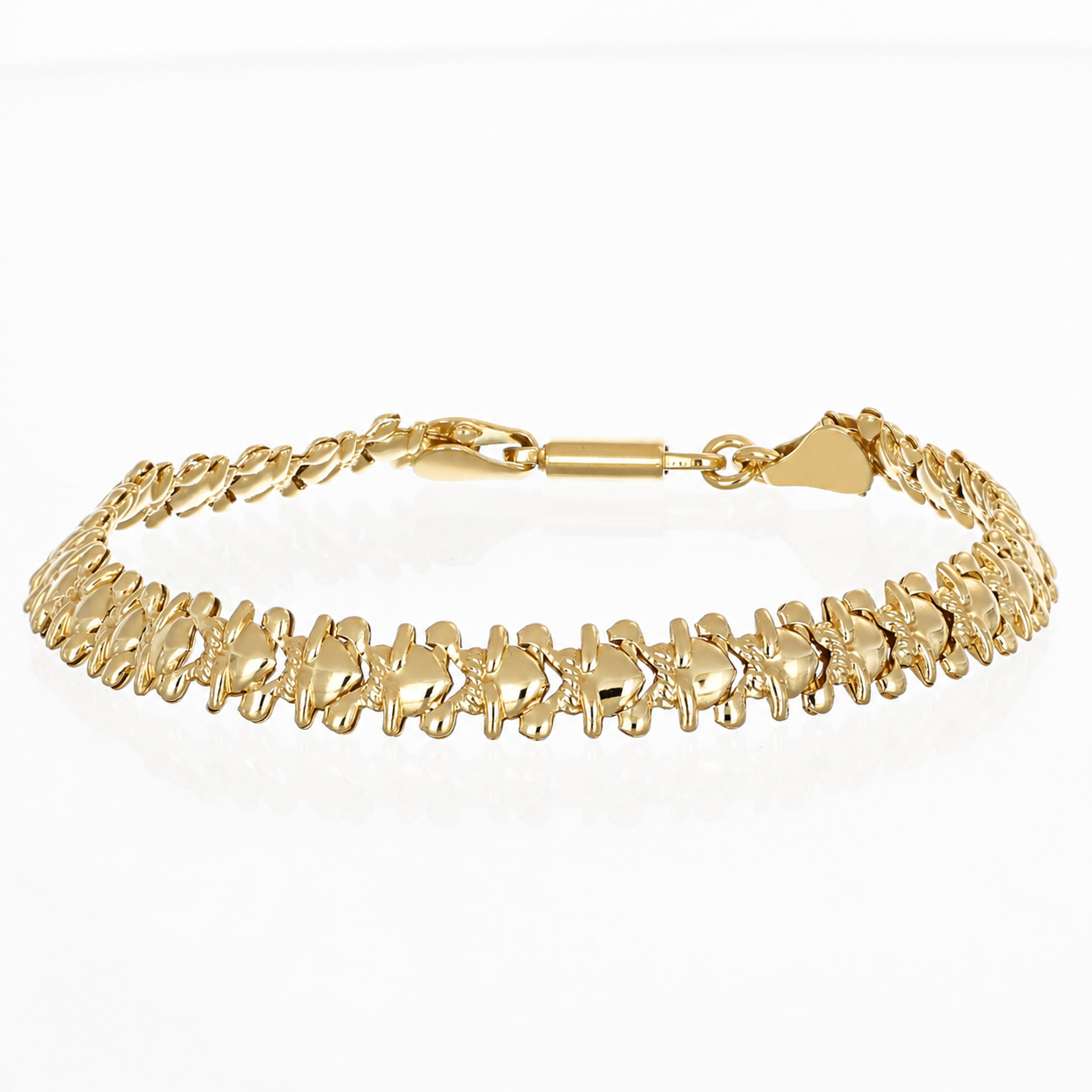 Bracciale - 18 carati Oro giallo - Made in Italy -Handmade
