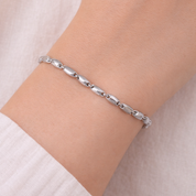 Bracciale firmato Chimento in oro bianco 18 carati