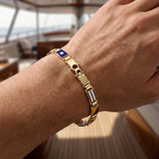 Bracciale - 18 carati Oro giallo - Made in Italy -Handmade