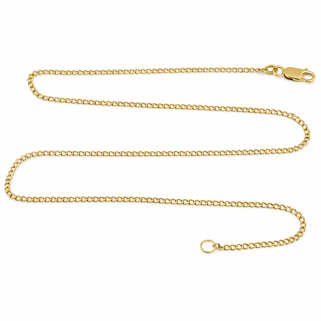 Collana da donna in oro giallo 18 carati