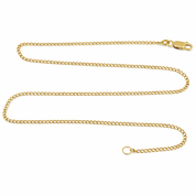 Collana da donna in oro giallo 18 carati