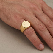Anello - 18 carati Oro giallo - Made in Italy - Handmade