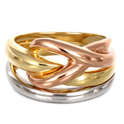 Anello - 18 carati Oro bianco, Oro giallo, Oro rosa